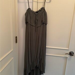 Lulu’s - Olive Green Maxi Dress
